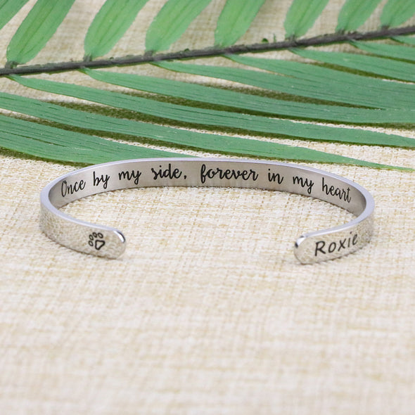 Roxie Pet Memorial Jewelry Personalized Dog Sympathy Gift