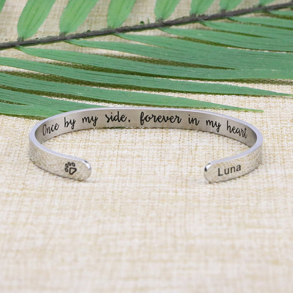 Luna Pet Memorial Jewelry Personalized Dog Sympathy Gift for Dog Mom