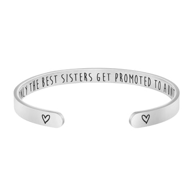 Only The Best Sisters Get Promoted To Aunt New Aunt Sister Gift