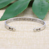 Do Small Things With Great Love bangle