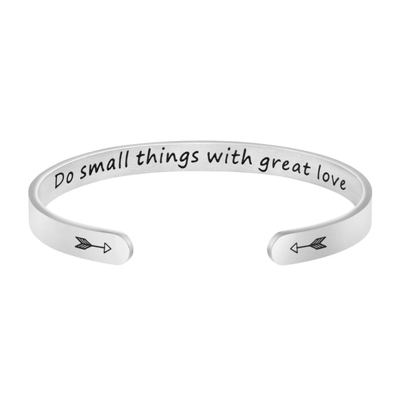 Do Small Things With Great Love bracelets