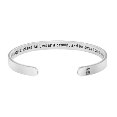 inspirational bracelets cuff mantra
