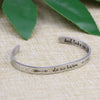personalized bracelets for women silver