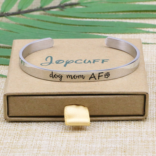 Dog Mom AF Bracelet