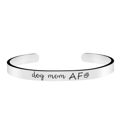 Dog Mom AF Bracelet