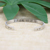 Keep Going You Got This Mantra Bracelets