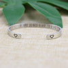Sisters are Joined Heart to Heart Bracelet