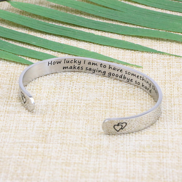 Going Away Gift for Best Friend | How Lucy am I Bracelets