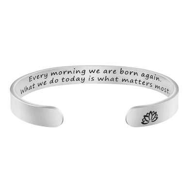 Every Morning We are Born Again Quote Encouraging Gift