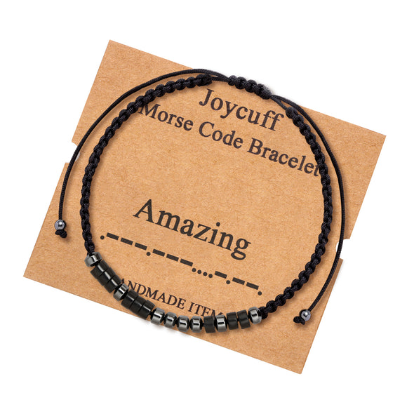 Amazing Morse Code Bracelet for Women Inspirational Gift for Her