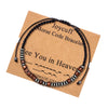 See You in Heaven Loss of Loved Ones Memorial Jewelry for Her