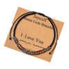 I Love You Morse Code Bracelets Lover Gift Valentines Gift for Her