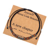 A New Chapter Morse Code Bracelet New Start Gift Graduation Jewelry for Her