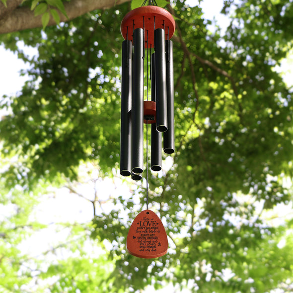 Memorial Wind Chimes Sympathy Gifts Those We Love Don't Go Away They Walk Beside Us Every Day