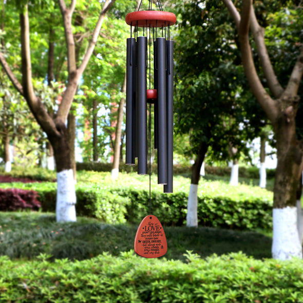 Memorial Wind Chimes Sympathy Gifts for Loss of  Loved One Those We Love Don't Go Away