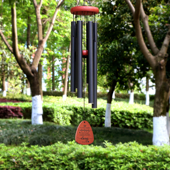 Sympathy Wind Chimes Memorial Gifts You Left Me Beautiful Memories Your Love is Still My Guide